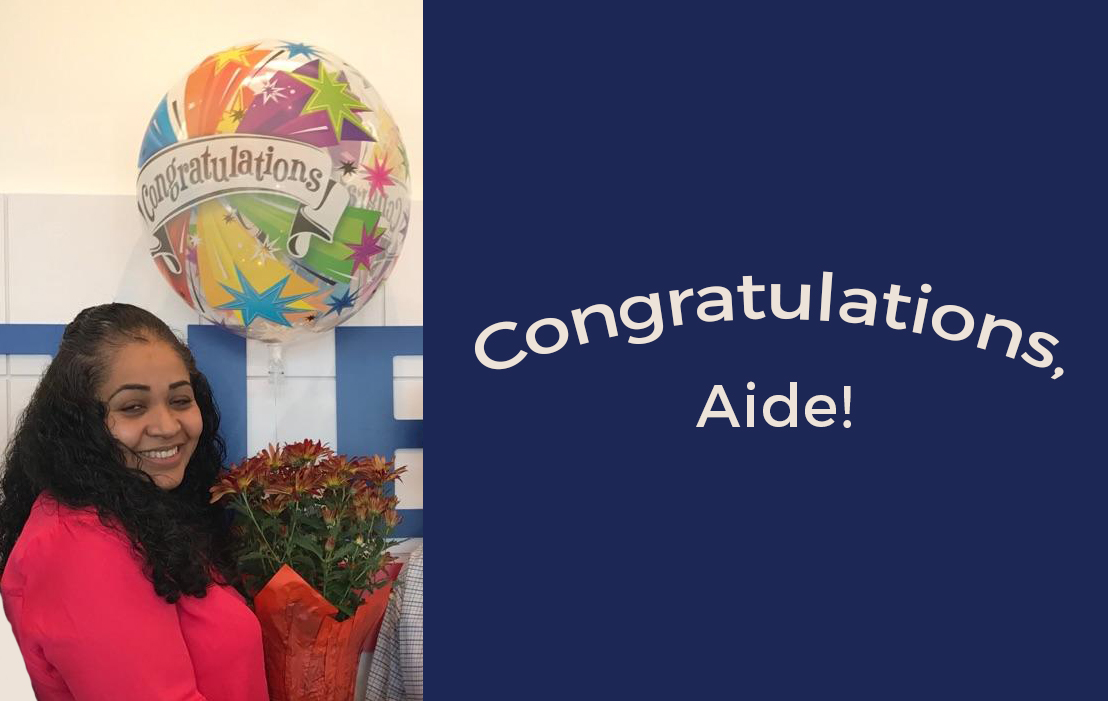 Congratulations, Aide!
