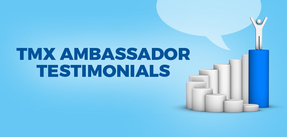 Check out this month’s TMX Ambassador…Carmelita Rodriguez!