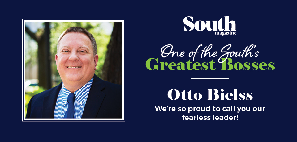 President Otto Bielss, named one of SOUTH Magazine’s GREATEST bosses of 2017!