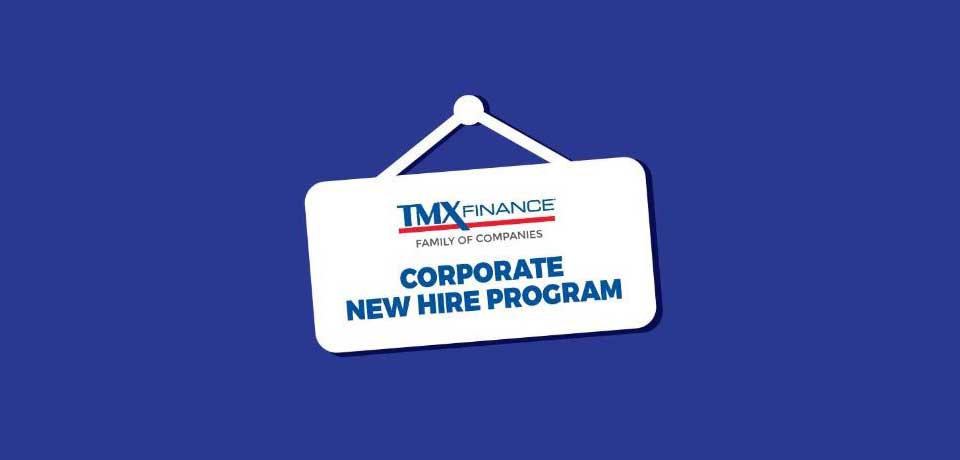 Corporate New Hire Program